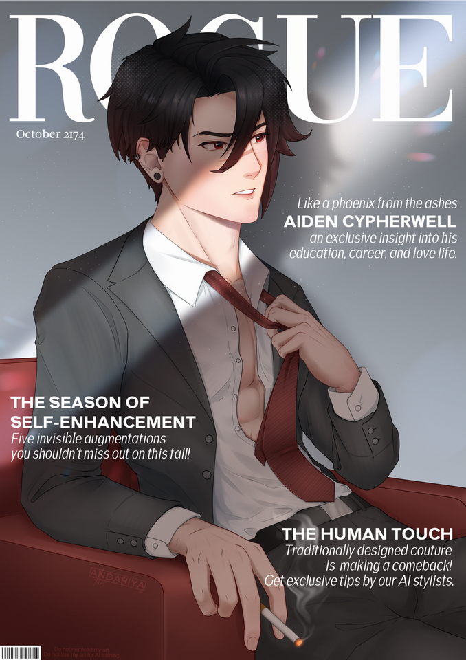 [OC] Suits x Fashion Cover collab