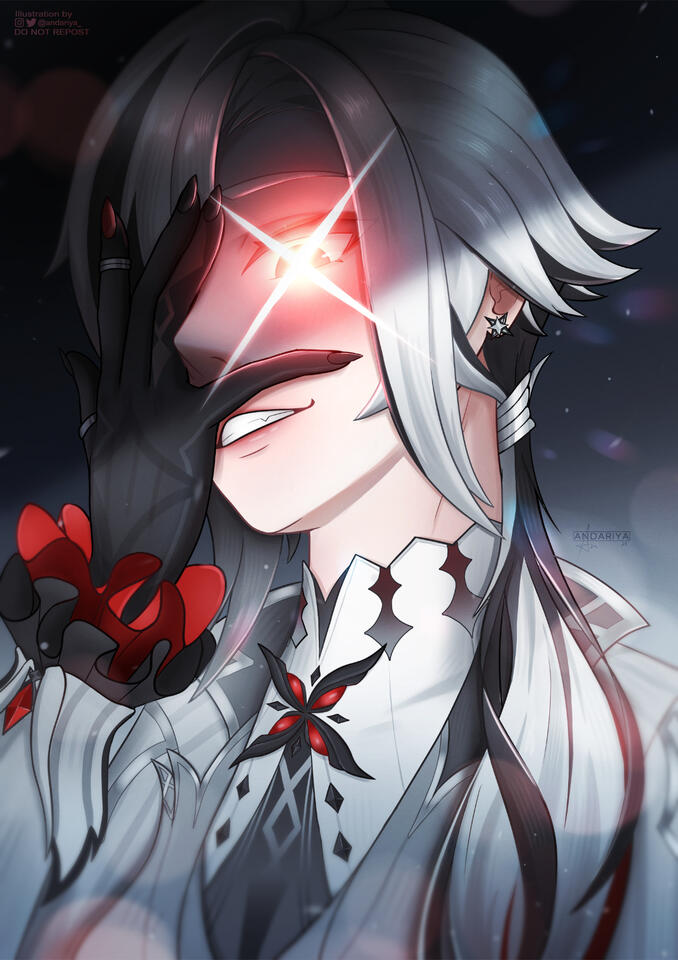 [Fanart] Arlecchino from Genshin Impact