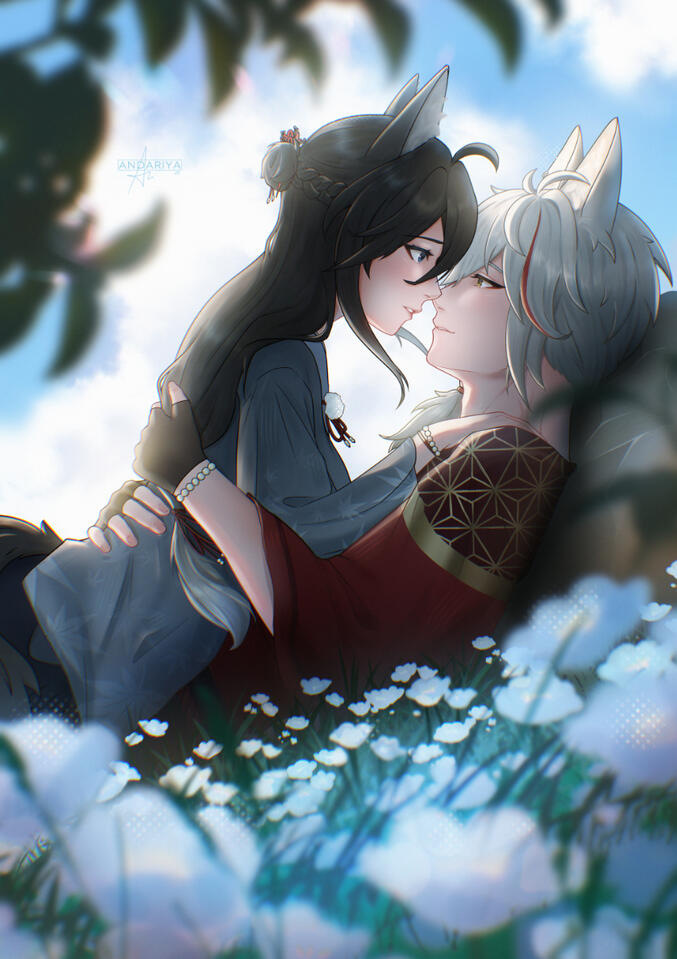 [OC] Kaeko and Reiji