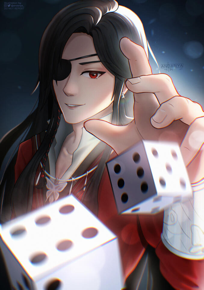 [Fanart] Hua Cheng Dice