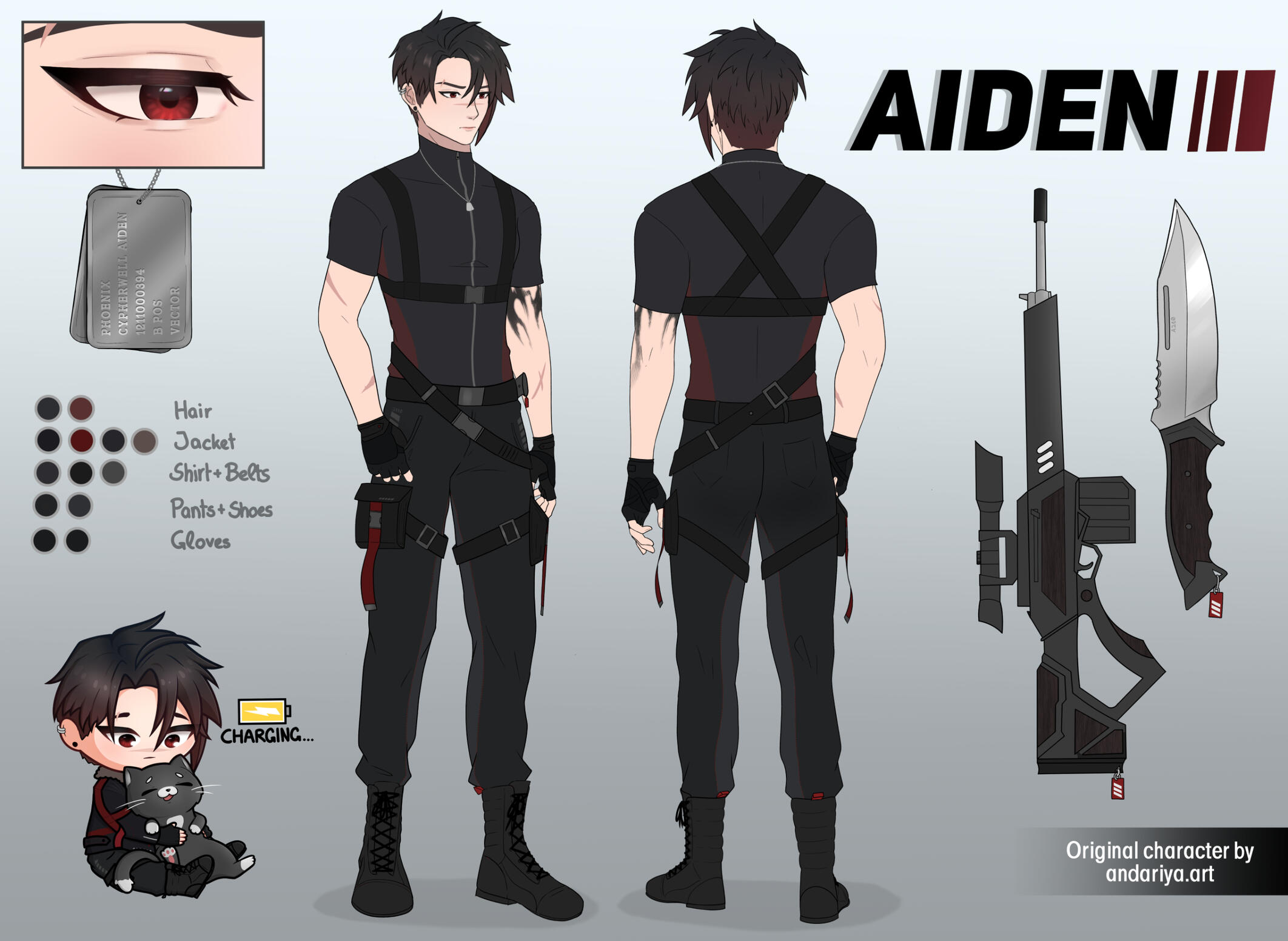 Aiden Ref. Sheet (without jacket)