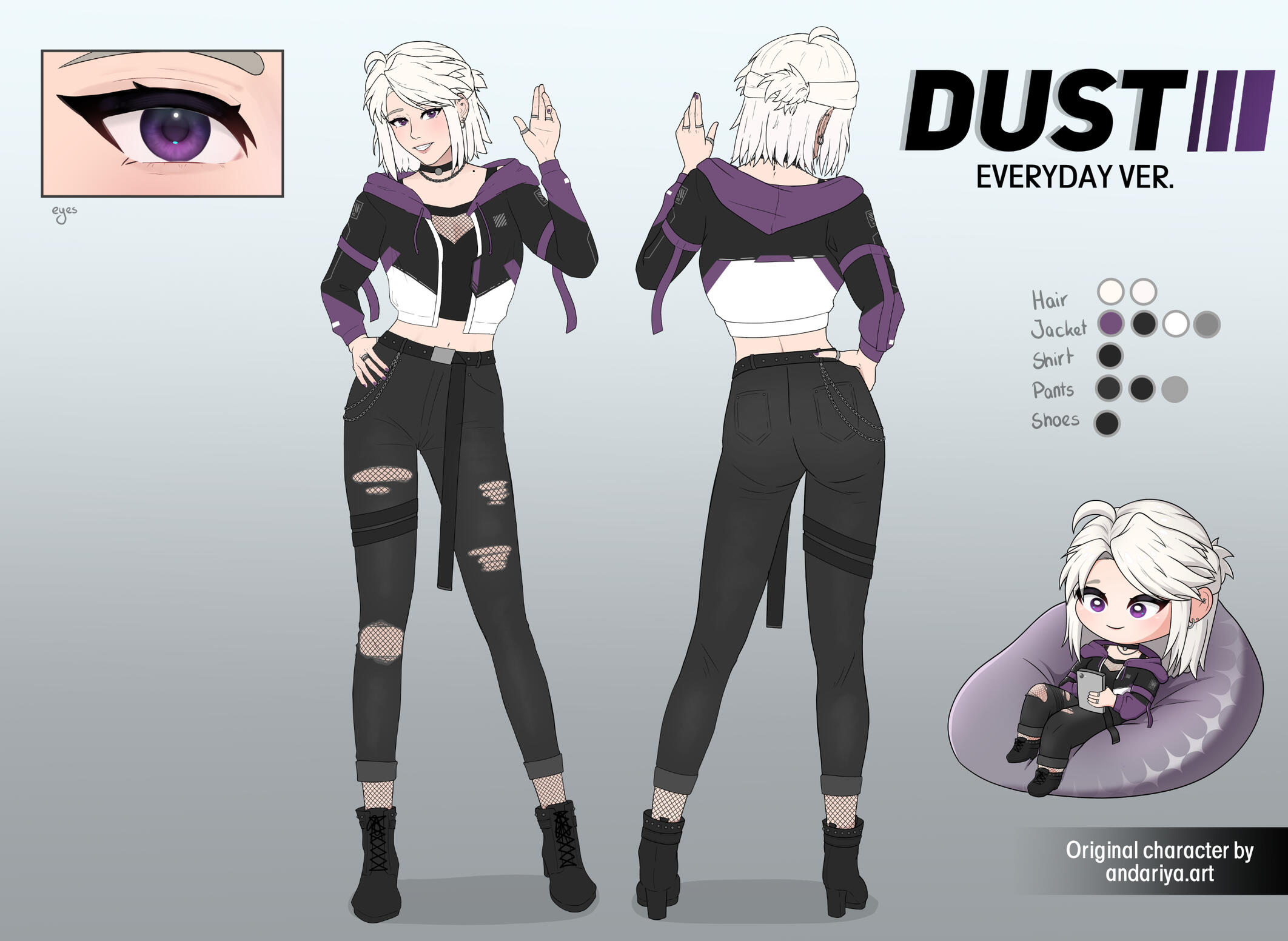 Dust Ref Sheet (Everyday Version)
