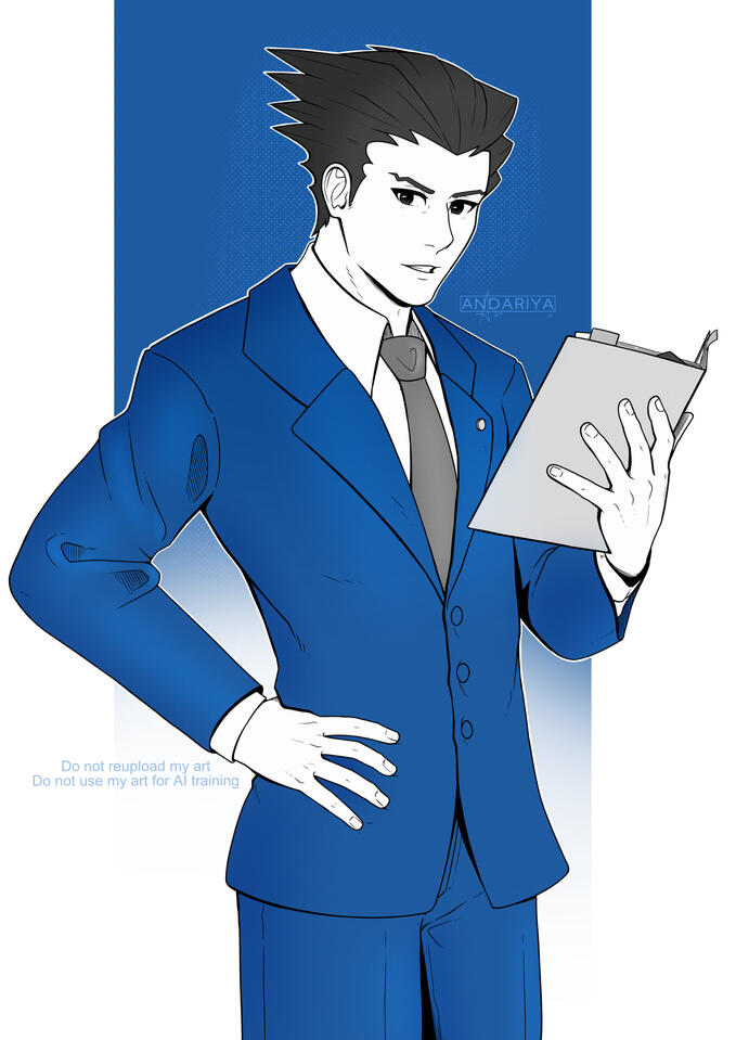 [Fanart] Phoenix Wright