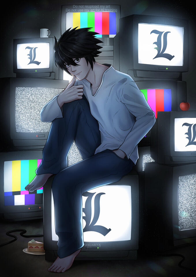 [Fanart] L Lawliet