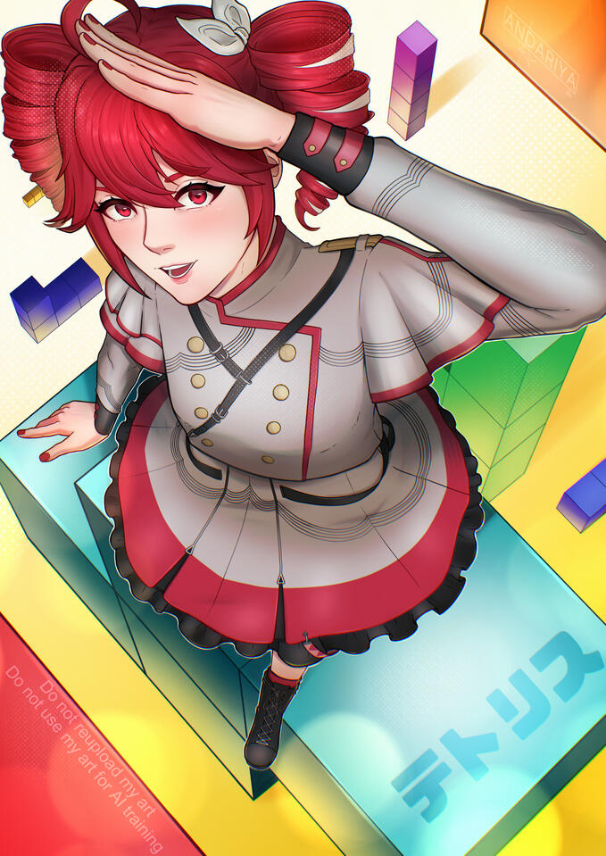 [Fanart] Tet(o)ris