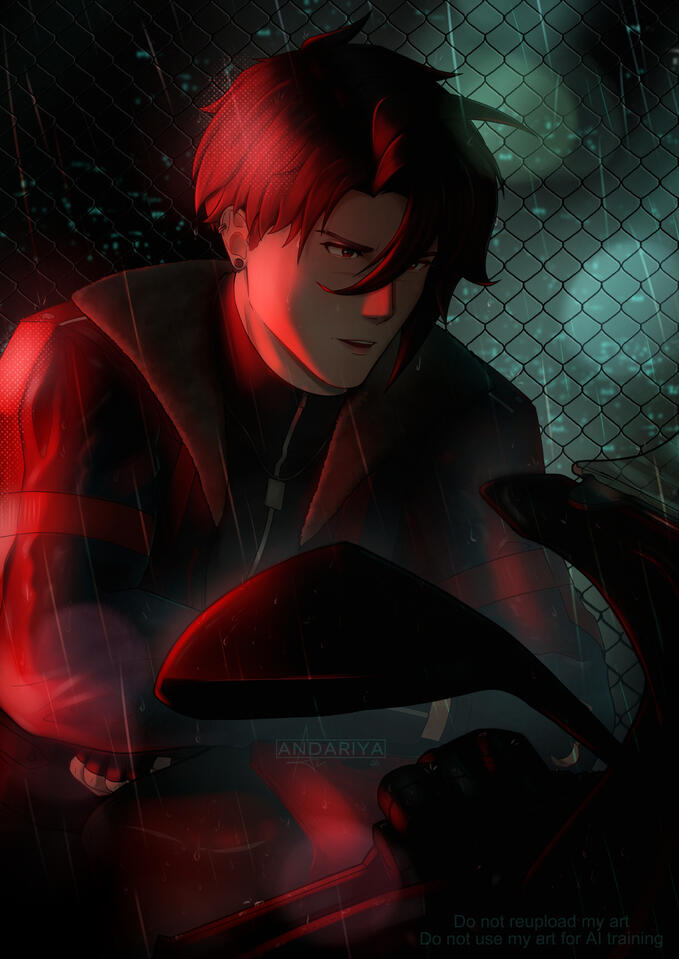 [OC] Caught in the rain