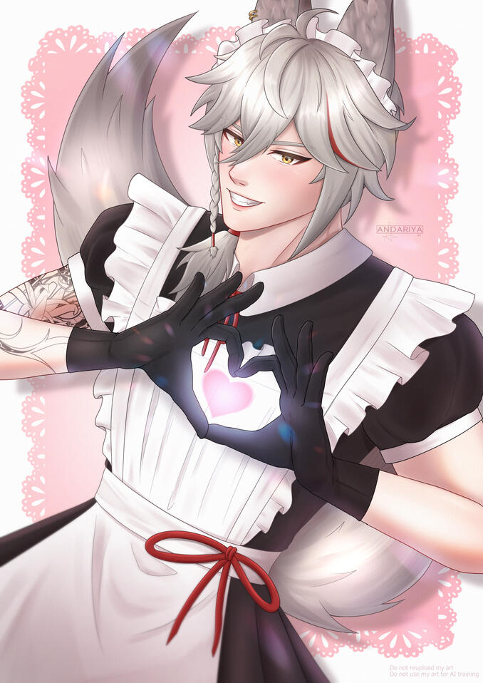 [OC] Reiji for Maid Day 2025